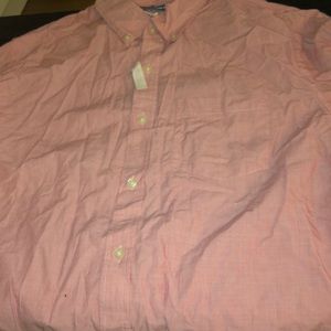 Old Navy Pink Buttondown Shirt in Large